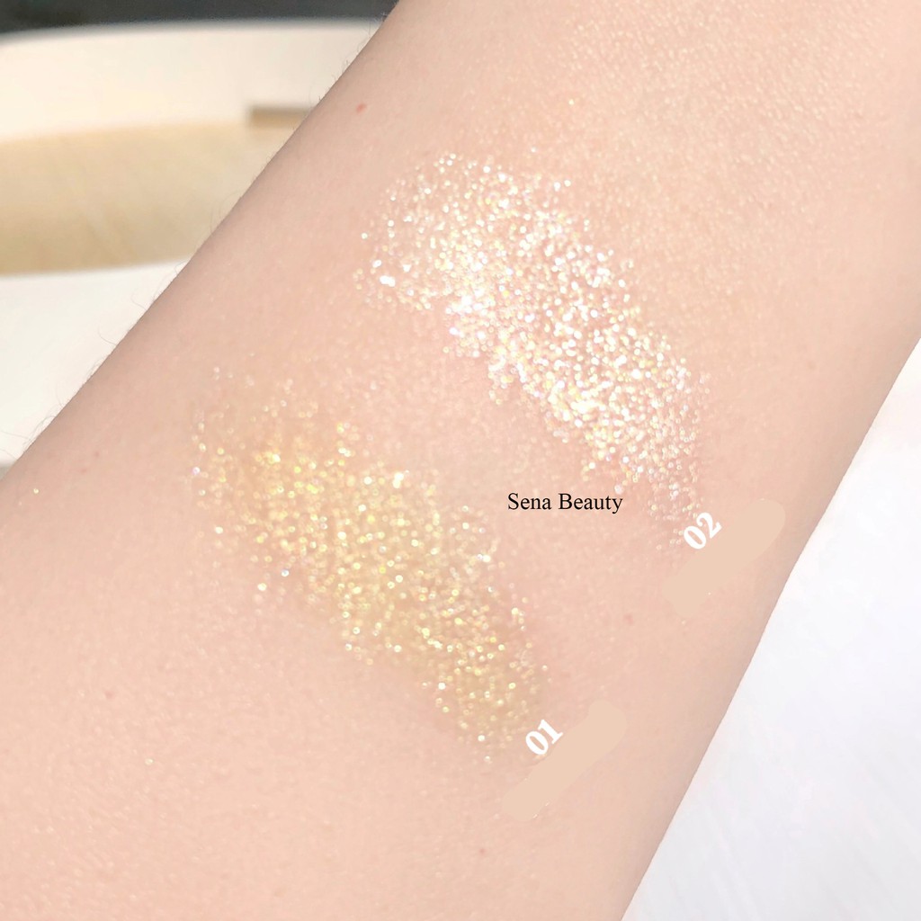 Bút sáp nhũ trang điểm bắt sáng Sweet Mint Highlight vỏ vàng Sena Beauty | WebRaoVat - webraovat.net.vn