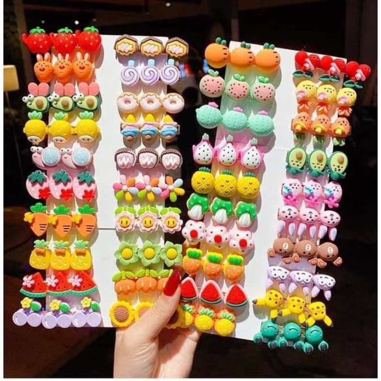 SET 10 KẸP TÓC MÁI ĐẸP CHO BÉ