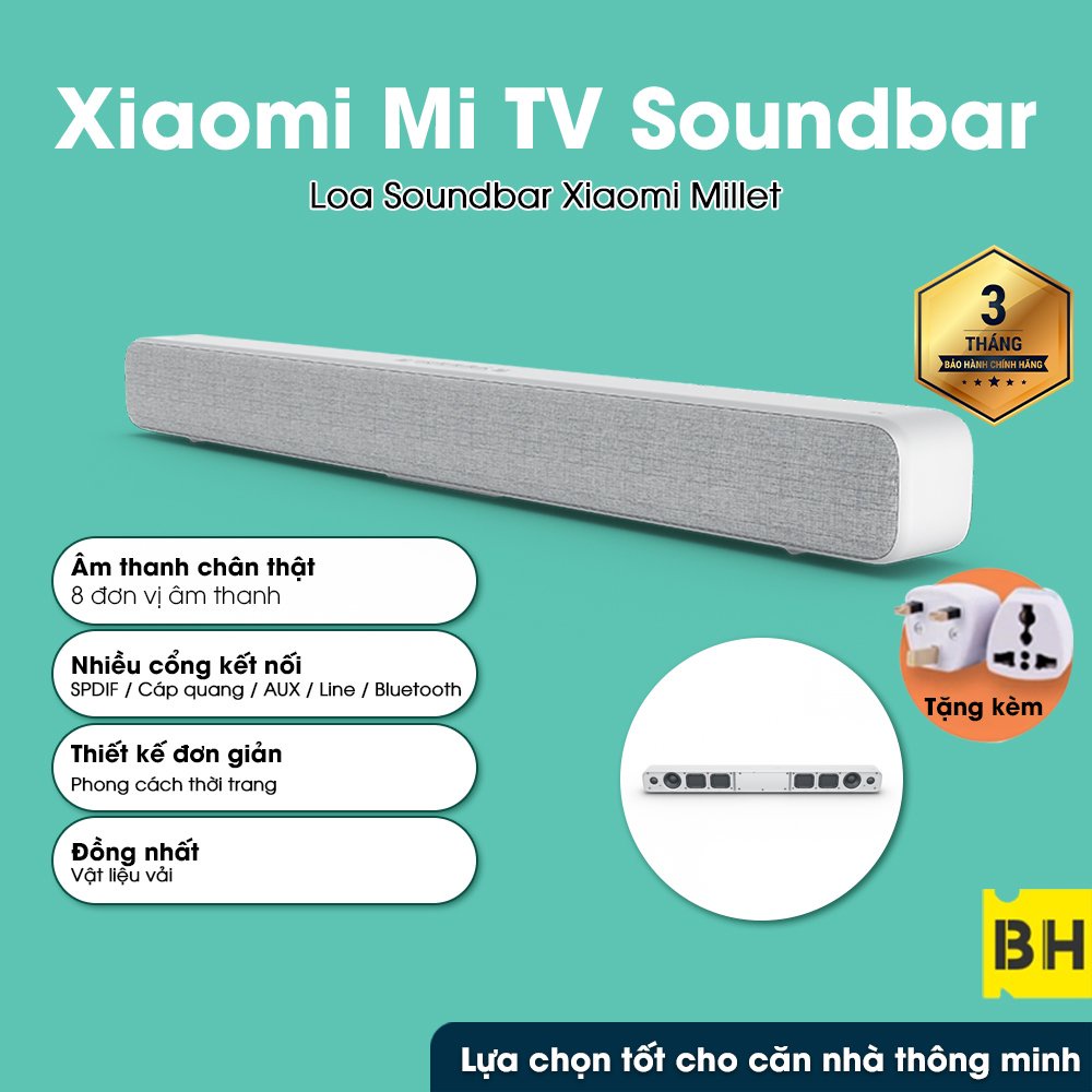 Loa Xiaomi TV Sound Bar/ Loa Redmi TV không dây Bluetooth đơn giản và thời trang