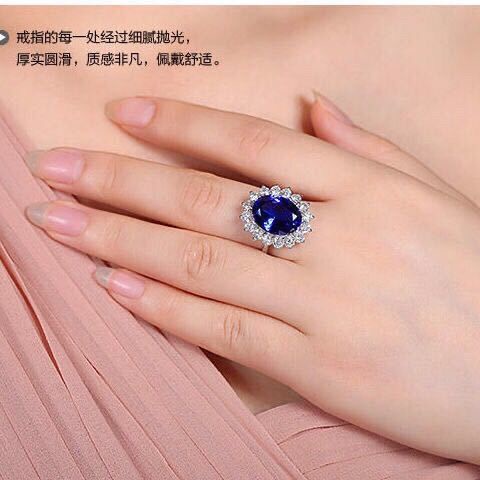 Nhẫn Bạc 925 Đính Đá Pha Lê Tự Nhiên Màu Garnet Thời Trang Cho Nam Và Nữ