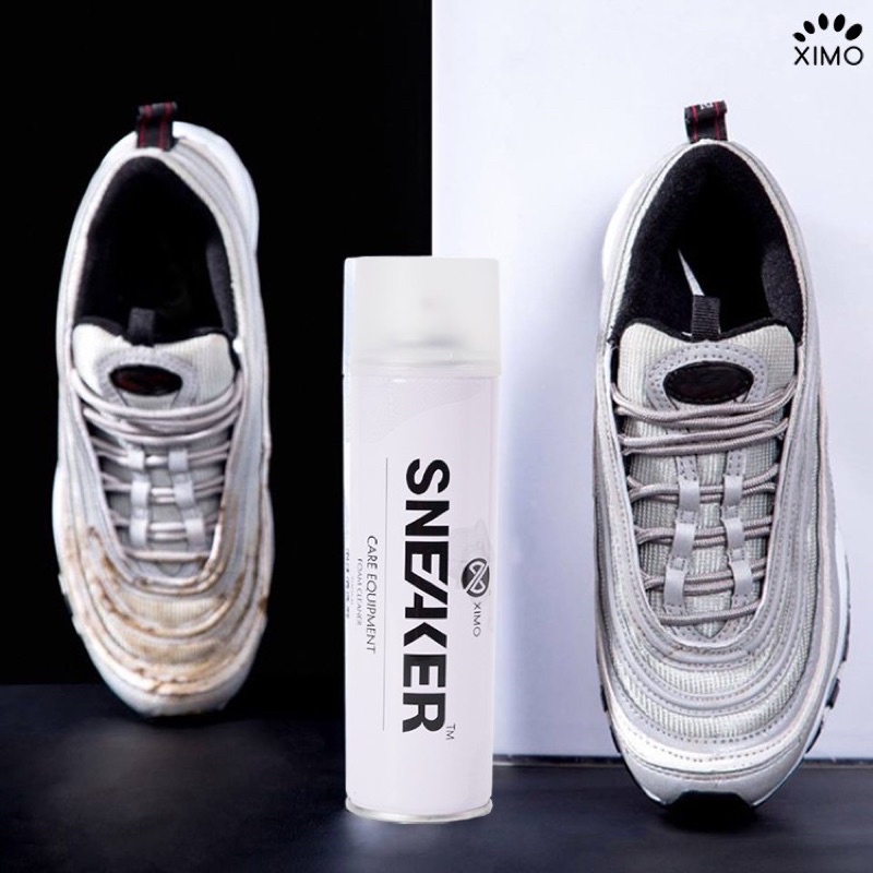Chai XỊt Bọt Tuyết Vệ Sinh Giày Da, Sneaker, Túi Xách... Tiện Lợi - 300ML