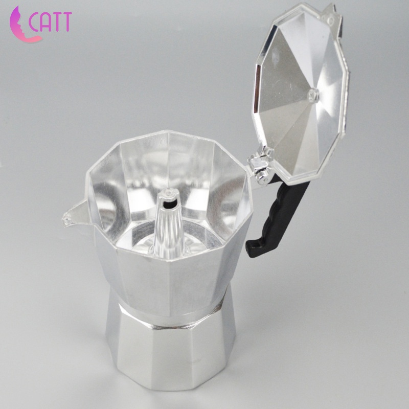 Bộ 3 Ấm Pha Cà Phê Espresso Percolator Ý Bằng Nhôm