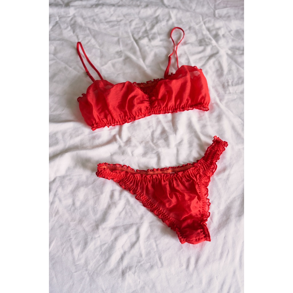 TENDER SET - RED THONG