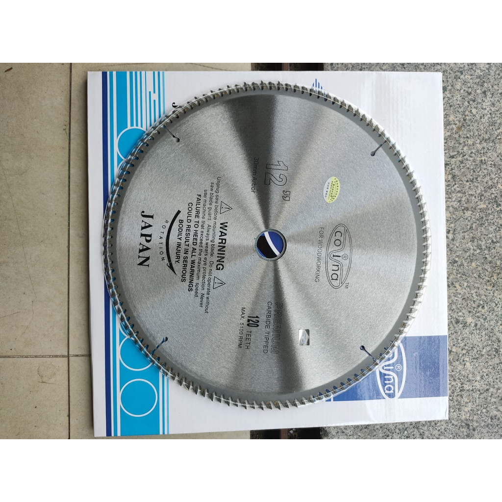 Lưỡi Cắt Gỗ Covina 300-120 Răng - Siêu Bén-Siêu Bền- Tuổi thọ gấp 10 lần những lưỡi khác