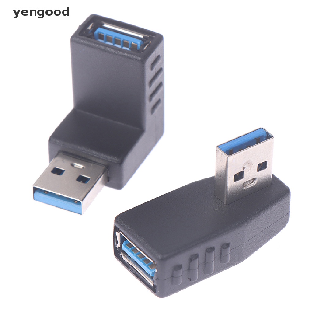 Đầu Chuyển Đổi USB 3.0 Type A M / F 90 Độ Chất Lượng Cao
