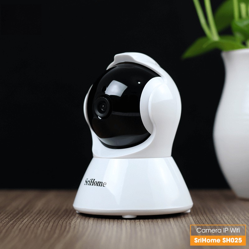 Camera IP Wifi SriHome SH025 2MP FullHD 1080P, xoay 355 độ (Trắng) - 4 phân loại tùy chọn | BigBuy360 - bigbuy360.vn