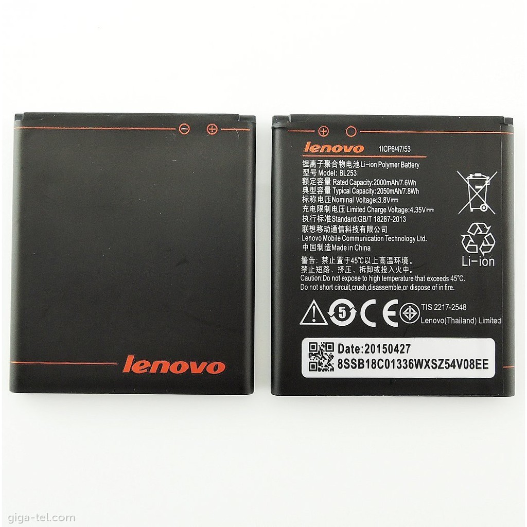 Pin BL253 cho máy Lenovo A2010