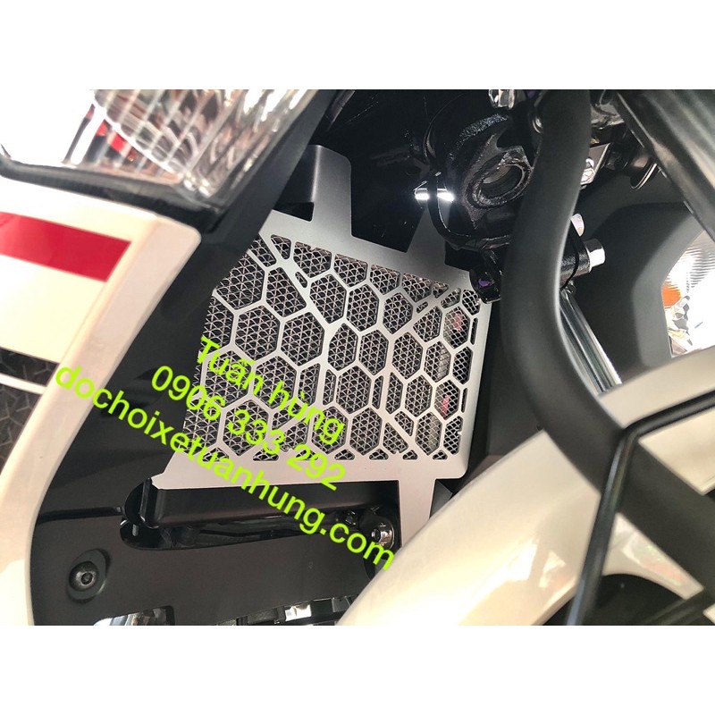 Che két nước exciter 155/ex155vva  nhôm lưới - bảo vệ két nước ex155 - đồ chơi xe ex155