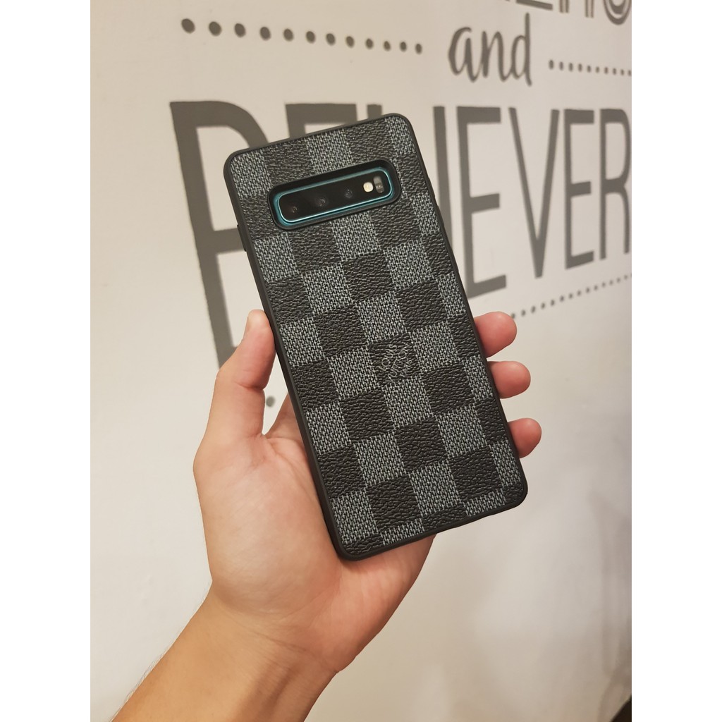 Ốp L V Samsung S10 Plus,S105G,Note 10,Note 20, S21 plus,S22 plus, S21+, S22+ da cao cấp rẻ đẹp