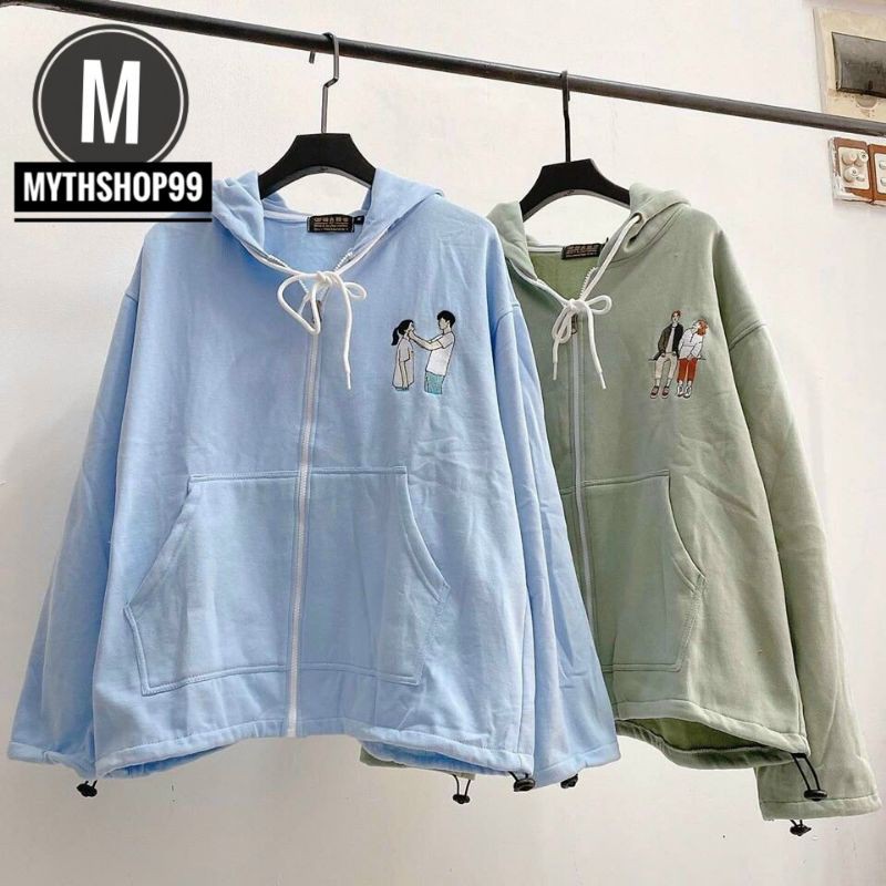 Áo Khoác Form Rộng AVOCADO Vải Nỉ Bông Unisex Ulzzang