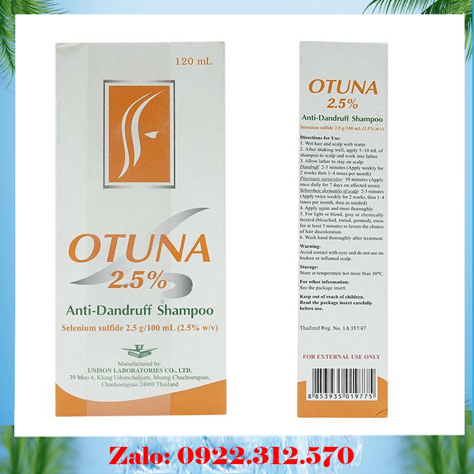 Dầu Gội Otuna Trị Nấm Gàu