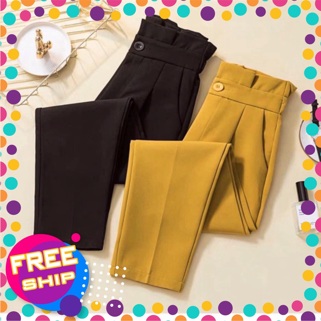 ⚡SALE SỐC⚡Quần Baggy Cặp Xếp Ly