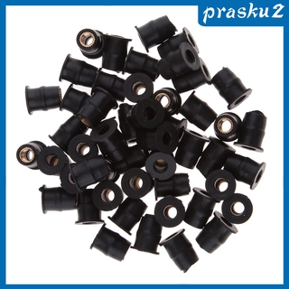 Set 50 Đai Ốc Cao Su M5 5mm Cho Xe Máy