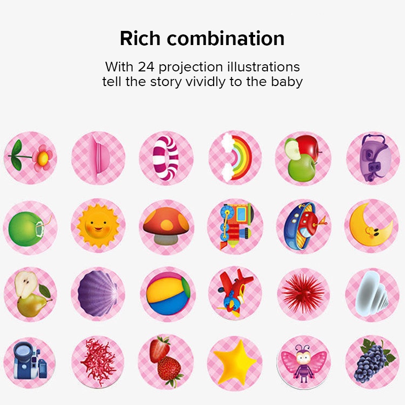 Đồ chơi đèn pin chiếu hình ZHAN QI TOYS nhiều họa tiết độc đáo dành cho bé