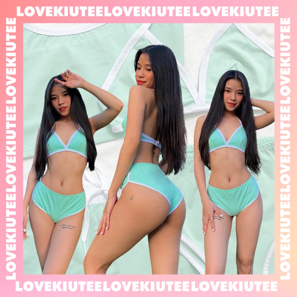 [Bán rời] Áo Croptop, Áo Bralette cột cổ, Quần hipster - Link bán rời từng item LOVEKIUTEE | BigBuy360 - bigbuy360.vn