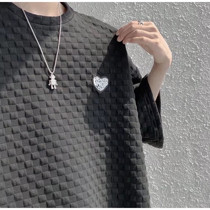 Áo  thun dáng rộng thiết kế đơn giản thời trang hàn quốc cho nam nữáo phông nam hàn quốc fashion f rom rộng retro áo phông trắng  unisex  thời trang from rộng
