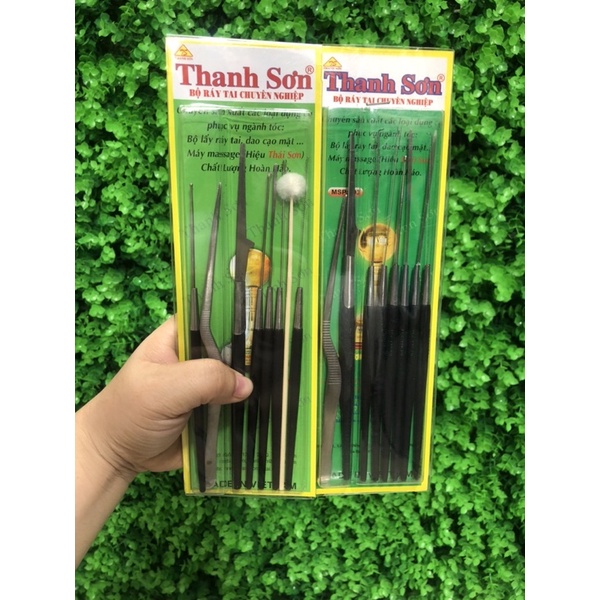 COMBO RÁY TAI THANH SƠN 8 MÓN CAO CẤP - CÂY MÓC TAI - BÁCH HOÁ HANA