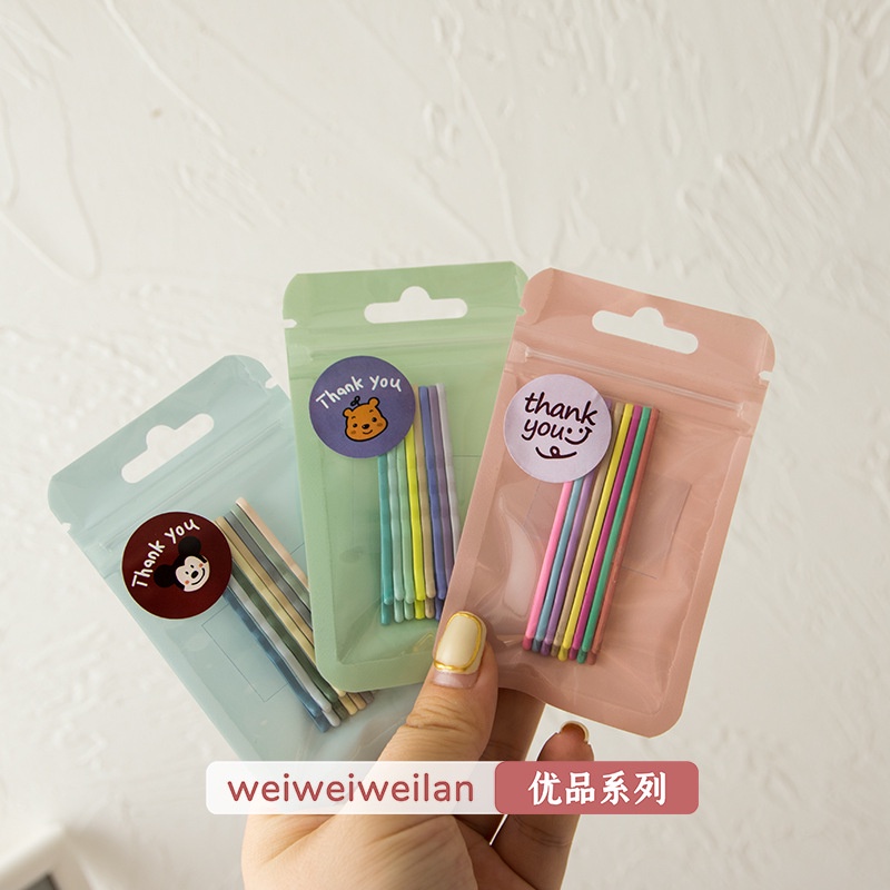 [Bộ 8] Kẹp Tóc Nhiều Màu Phụ Kiện Thời Trang Cho Nữ AB028