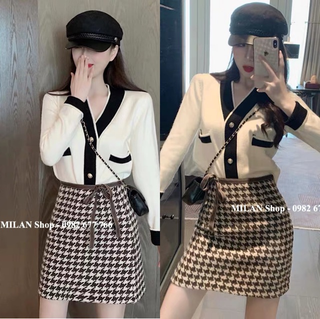 Chân váy dạ ngắn - dài hoạ tiết nhiều kiểu style | BigBuy360 - bigbuy360.vn