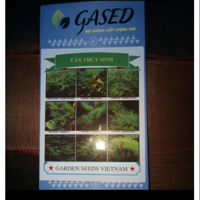 Hạt giống cây thuỷ sinh
                GASED
