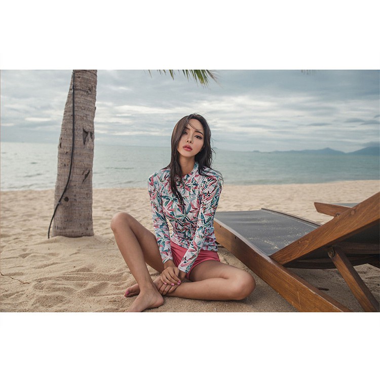 Bộ Đồ Bơi Thể Thao Tay Dài Chống Nắng Nhanh Khô | BigBuy360 - bigbuy360.vn