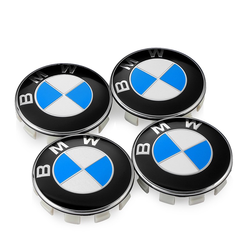4pcs 56mm 60mm 68mm Car Wheel Center Hub Cap for BMW X1 X3 X5 X6 1 2 5 7 Series Auto Hub Covers Emblem Badge Decal