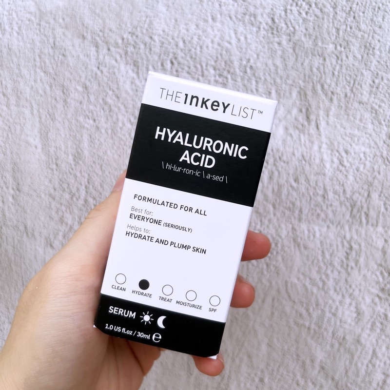 Serum cấp ẩm THE INKEY LIST HYALURONIC ACID 30ml