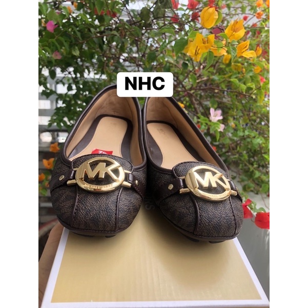 Giày Búp Bê Michael Kors Brown