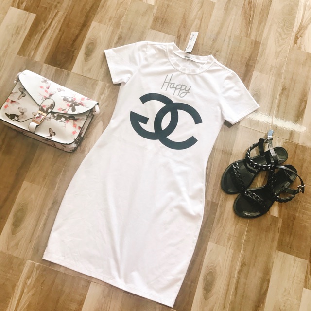 Đầm thun body hàng used sale rẻ 20k cái
