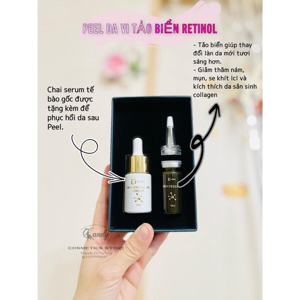 GIÁ TỐT Peel Da Retinol Trang Nemo Số 1 và Số 2