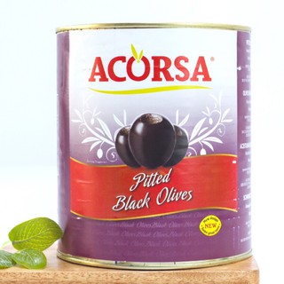 Oliu đen không hạt Acorsa - Pitted black olives