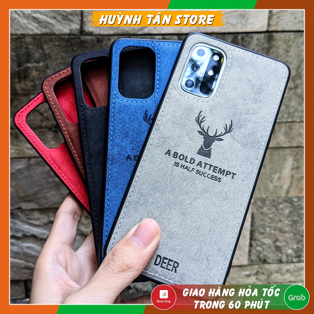 Ốp lưng Oneplus 8T 5g mỏng vân vải mỏng khắc 3D hình thiết kế thời trang, không ố vàng như ố trong chính hãng tại tphcm
