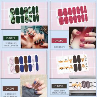 Miếng Dán Móng Tay Chống Thấm Nước Phong Cách Hàn Quốc