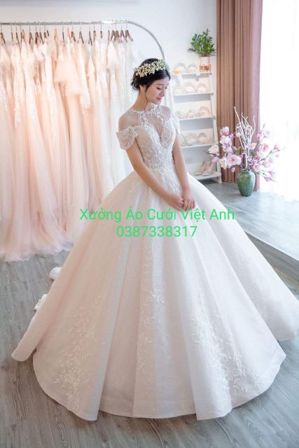 Áo cưới tùng vi tính cao cấp