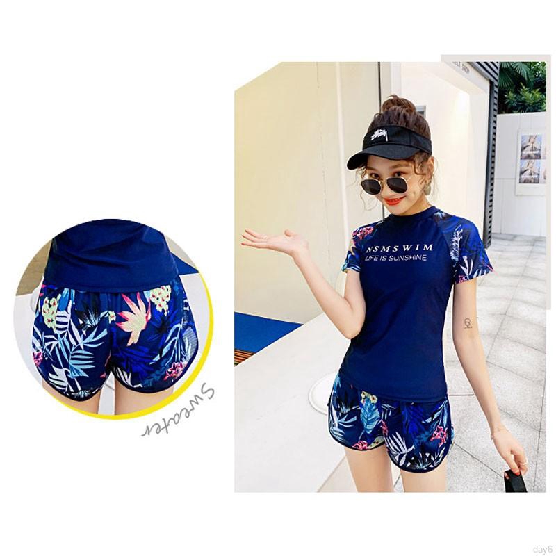 Bộ Đồ Bơi Tay Ngắn Phong Cách Hàn Quốc Cho Nữ | BigBuy360 - bigbuy360.vn