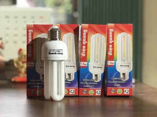 Đèn Compact Điện Quang 14W (3U-E27 - Daylight )