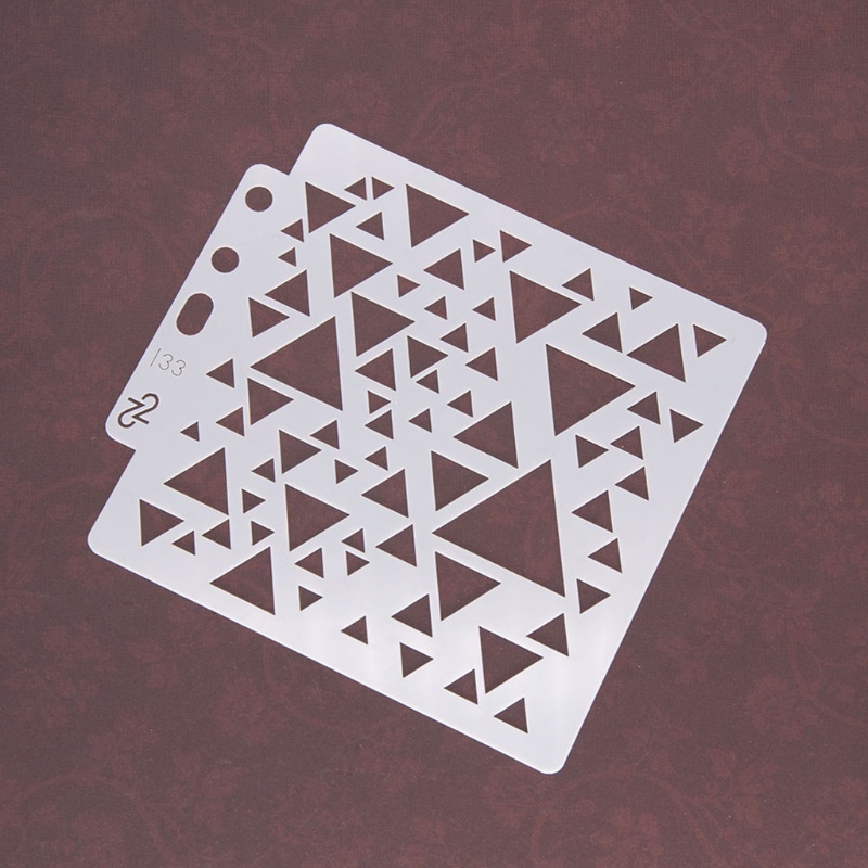 Khuôn Cắt Giấy Làm Từ Kim Loại Hình Học Trang Trí Scrapbook