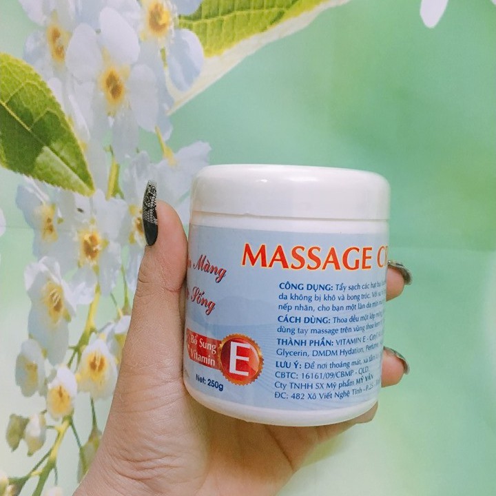 kem massage da mặt vitamin E hộp 250g