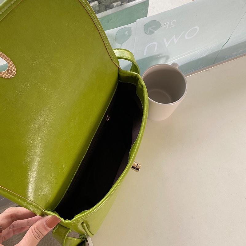 Túi Đeo Vai Nắp Gập Kích Thước Lớn Mới Cho Nữ