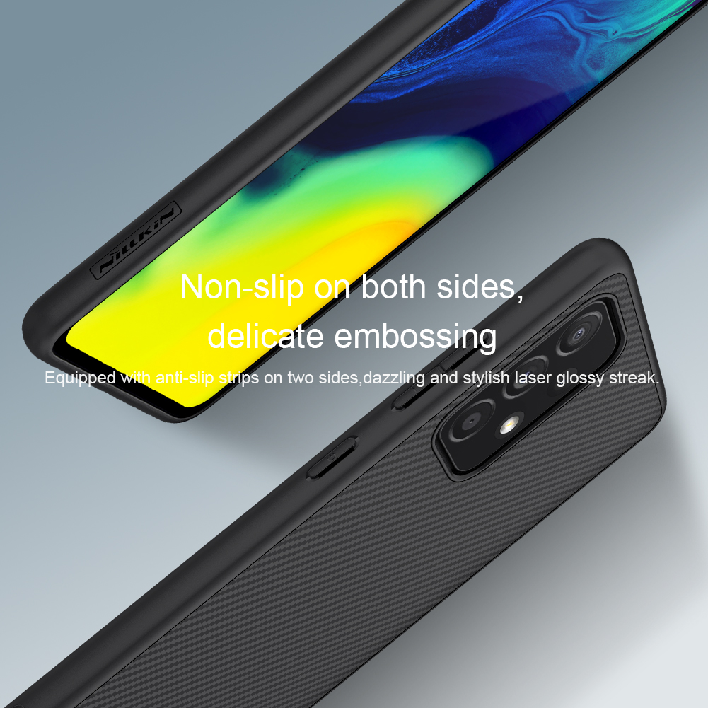 Ốp điện thoại Nillkin sợi tổng hợp mỏng chống dấu vân tay chống rơi cho Samsung Galaxy A52 / A52S