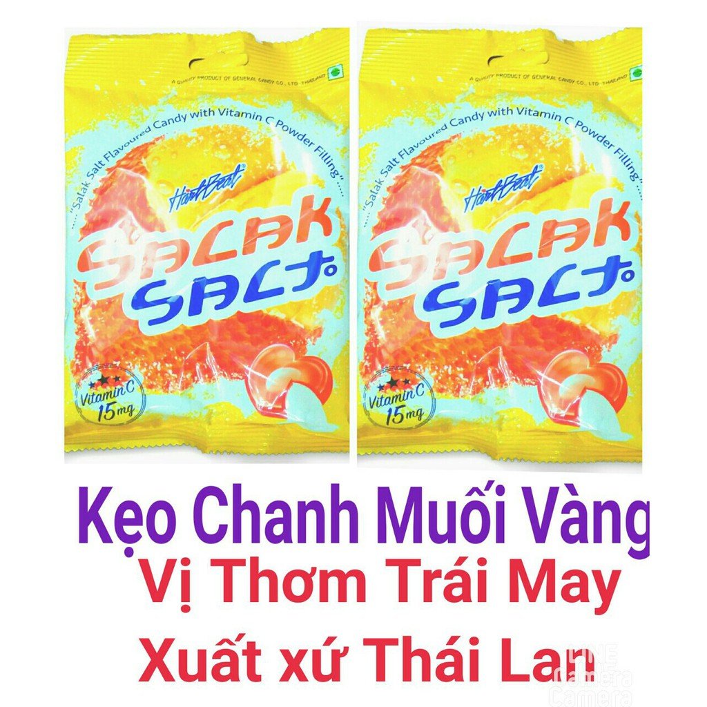Kẹo chanh muối vàng ( date 4/2021)