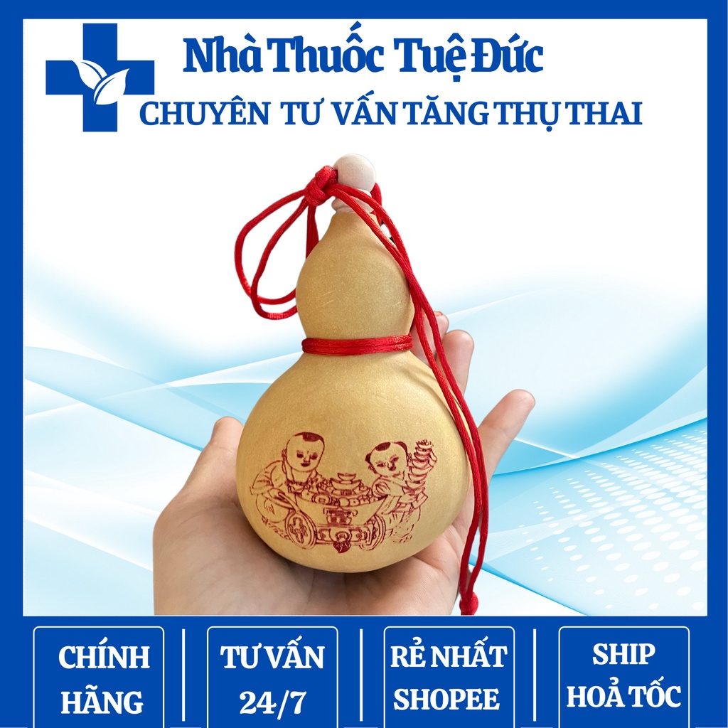 BẦU HỒ LÔ CẦU CON, VẬT TREO PHONG THUỶ, KÈM NÚT VÀ DÂY [Sẵn hàng] GỬI MẪU NGẪU NHIÊN