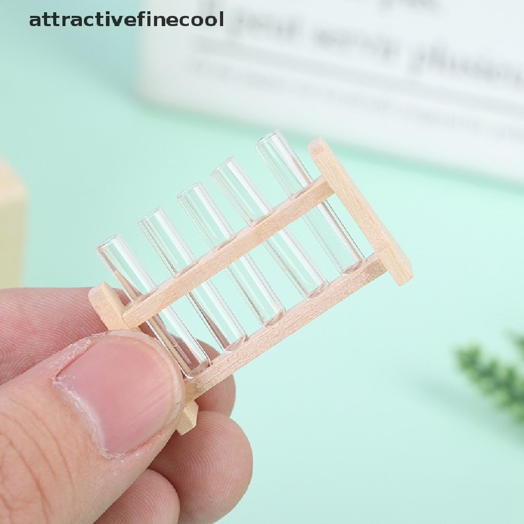 Ống Nghiệm Thủy Tinh Mini Trang Trí Nhà Búp Bê