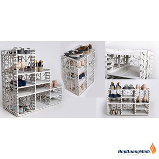 Kệ giày biến đổi hình dáng theo ý muốn &  không gian trong nhà Chĩnh hãng Tashuan - Vietnam TS-5181