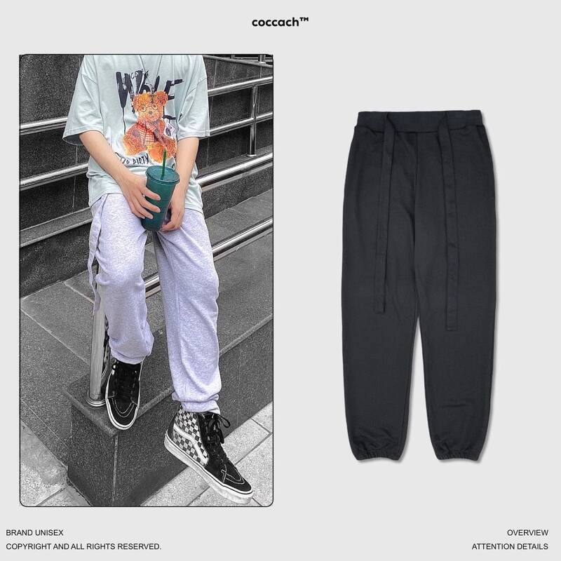 Quần nỉ jogger nam nữ cao cấp QN2111 by COCCACH