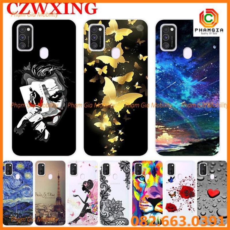 Ốp lưng in hình mẫu họa tiết đẹp Samsung Galaxy M21