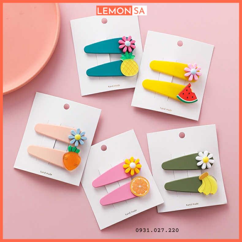Set kẹp tóc trái cây Kẹp tóc thời trang Hàn Quốc - Mã KE005