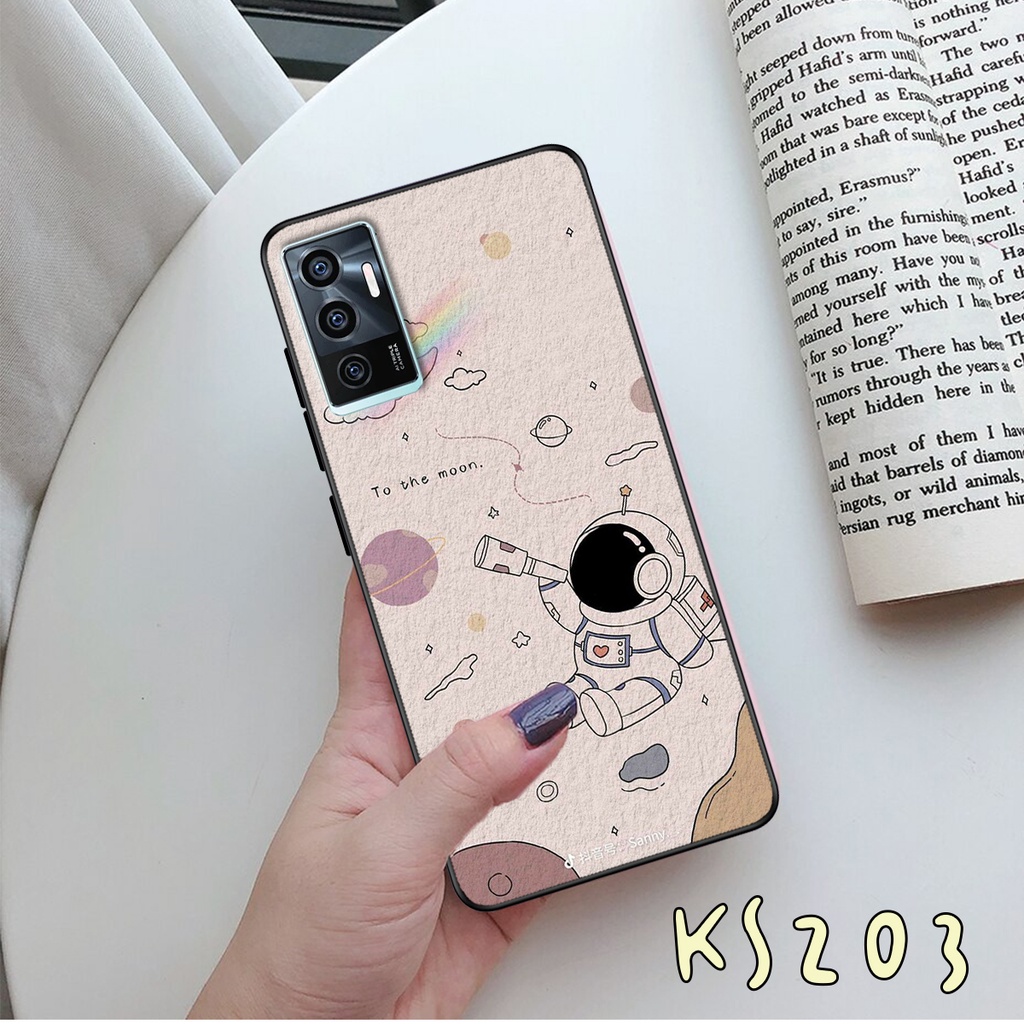 Ốp lưng Vivo V23 5G - Vivo V23e - Ốp in hình Phi hành gia cực hot