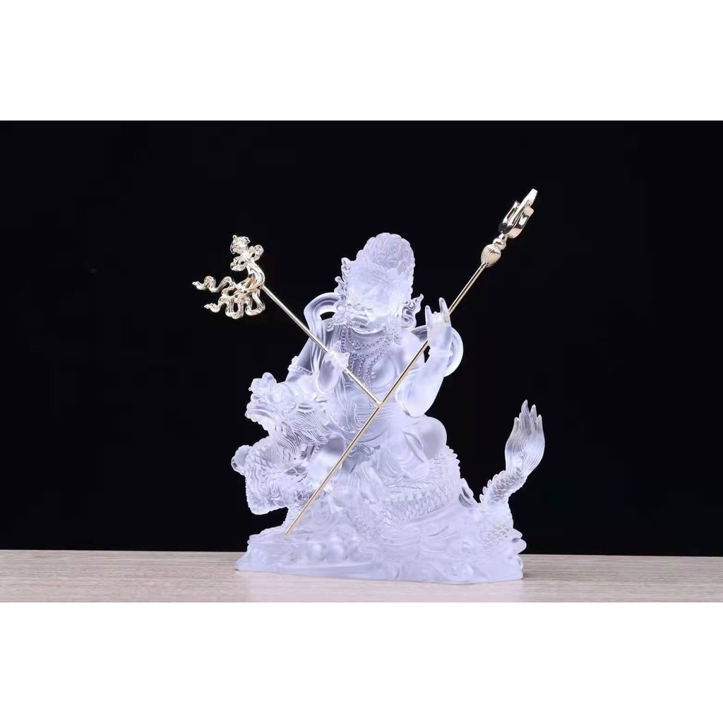 [Pháp Bảo Minh Châu] Bộ cúng Ngũ lộ thần tài lưu ly 4&quot;