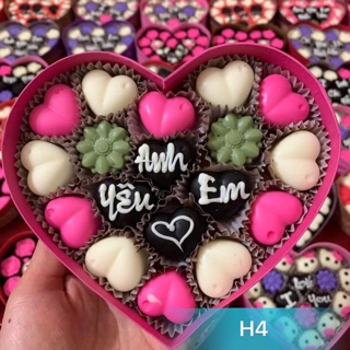 Socola Valentine Handmade (nhận viết chữ theo yêu cầu)